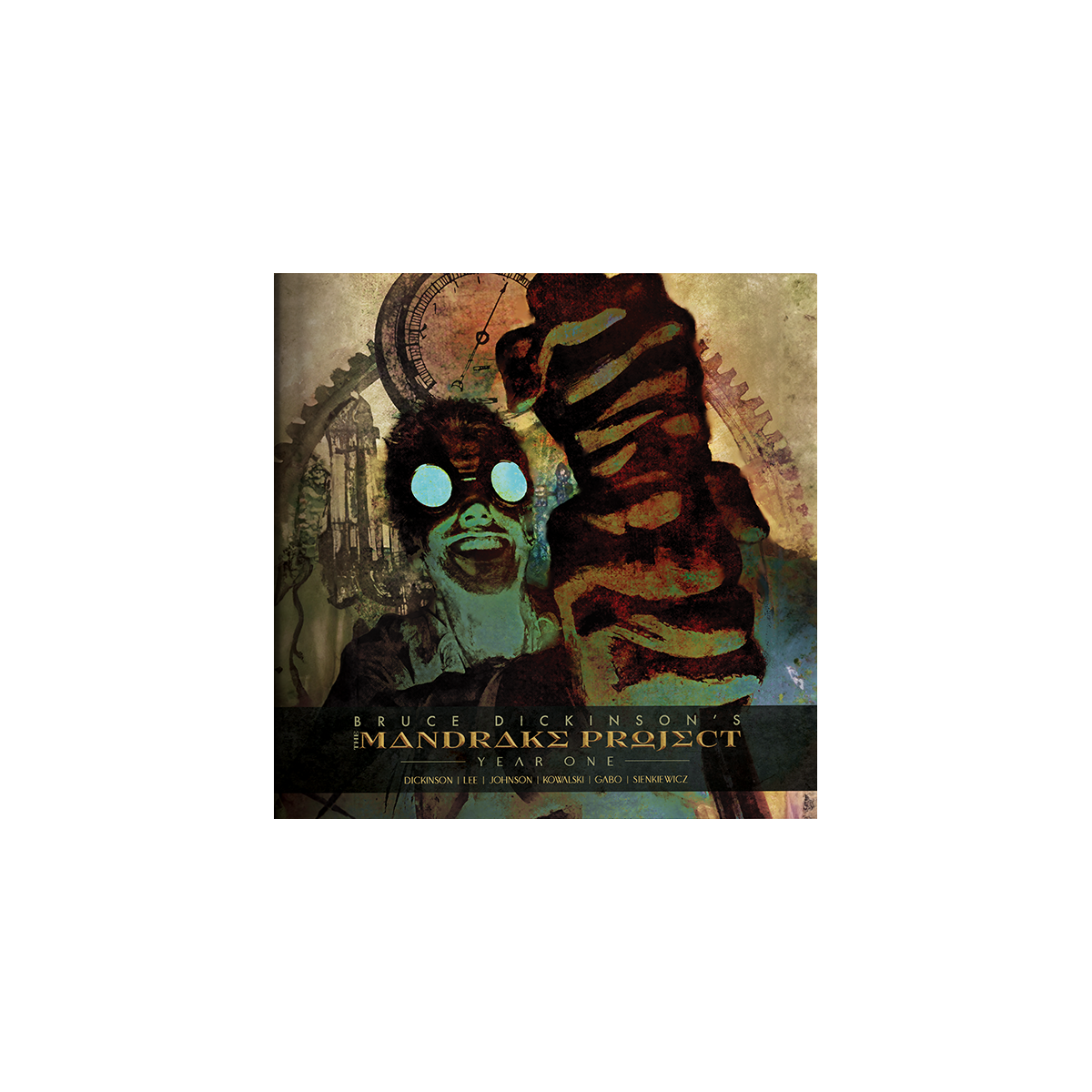 BRUCE DICKINSON 'THE MANDRAKE PROJECT: YEAR ONE' GRAPHIC NOVEL (Limited Edition Cover – Only 500 made)