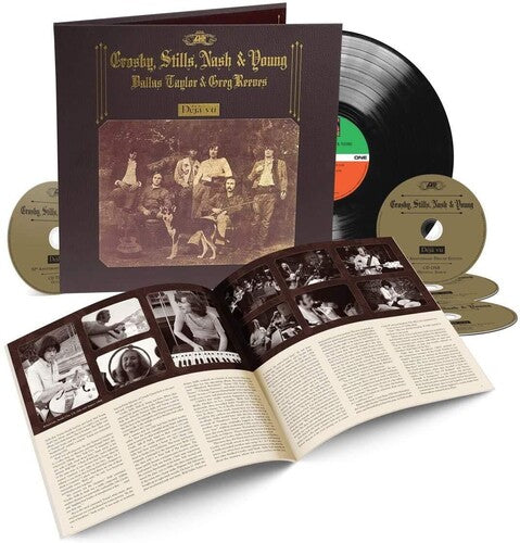 CROSBY, STILLS, NASH & YOUNG 'DEJA VU: 50TH ANNIVERSARY' LIMITED EDITON BOXSET