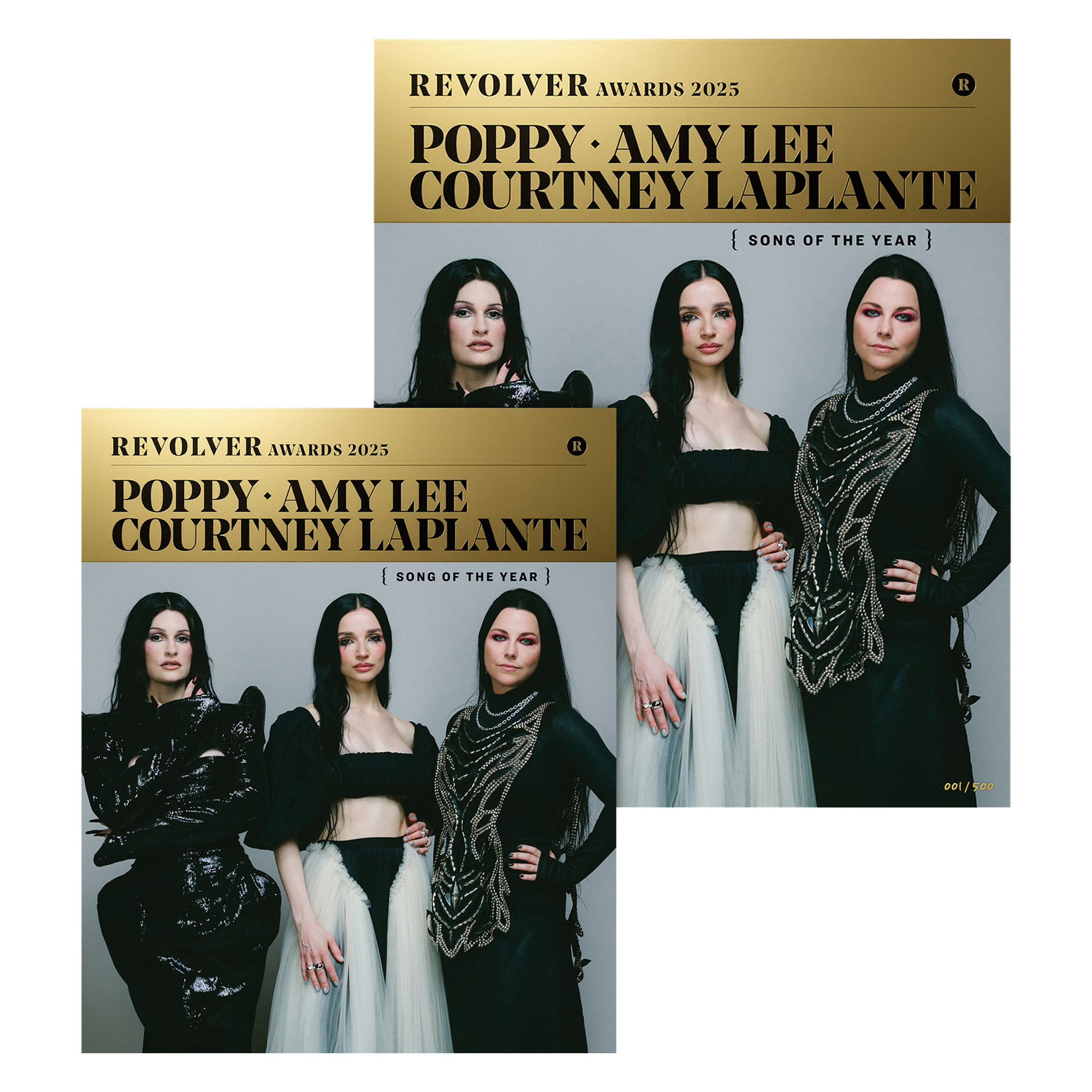 REVOLVER AWARDS 2025 COLLECTOR’S ISSUE FEATURING POPPY, AMY LEE AND COURTNEY LAPLANTE: SONG OF THE YEAR + EXCLUSIVE POSTER