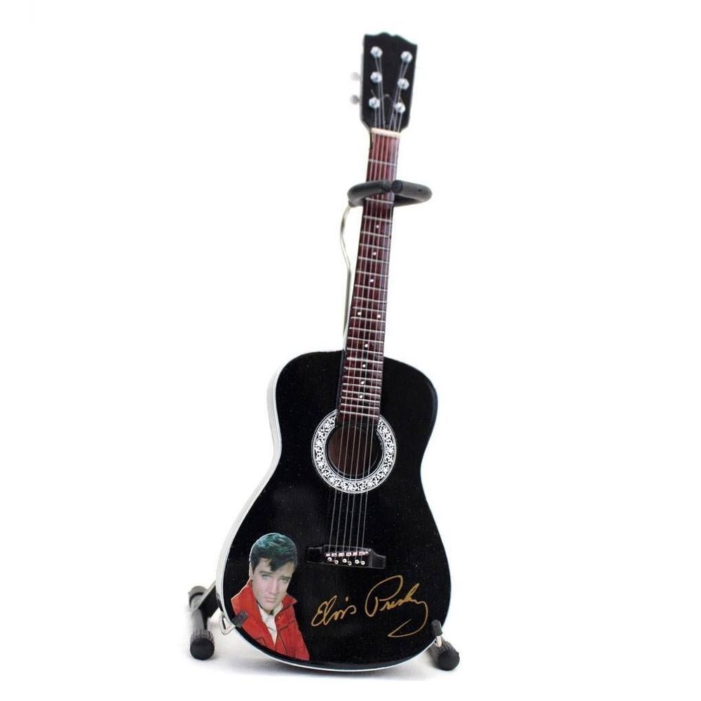 ELVIS PRESLEY - SIGNATURE BLACK MINI GUITAR