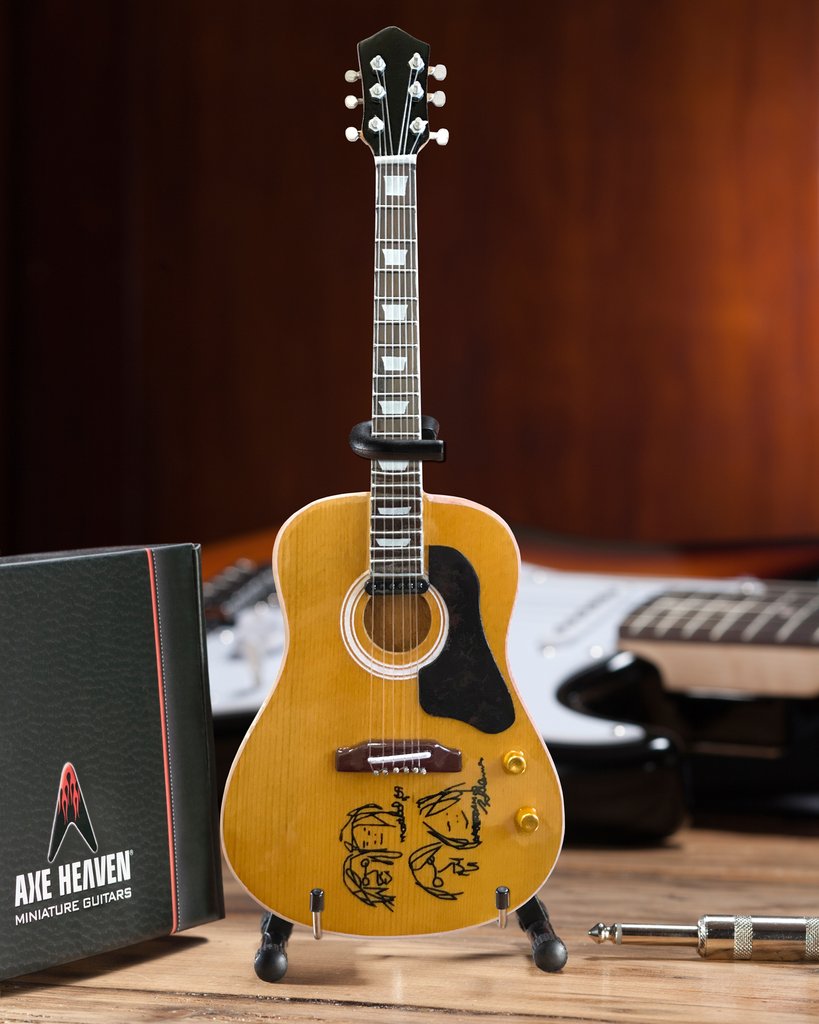 JOHN LENNON - GIVE PEACE A CHANCE MINI ACOUSTIC GUITAR