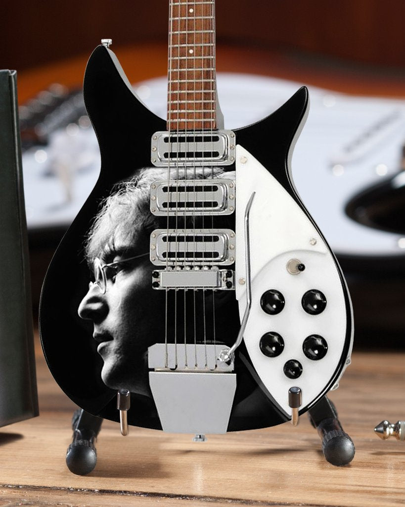 THE BEATLES - JOHN LENNON FAB FOUR TRIBUTE MINI GUITAR