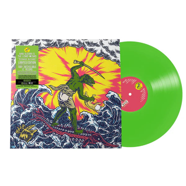 KING GIZZARD AND THE LIZARD WIZARD 'TEENAGE GIZZARD' LP (Eco Green Vin