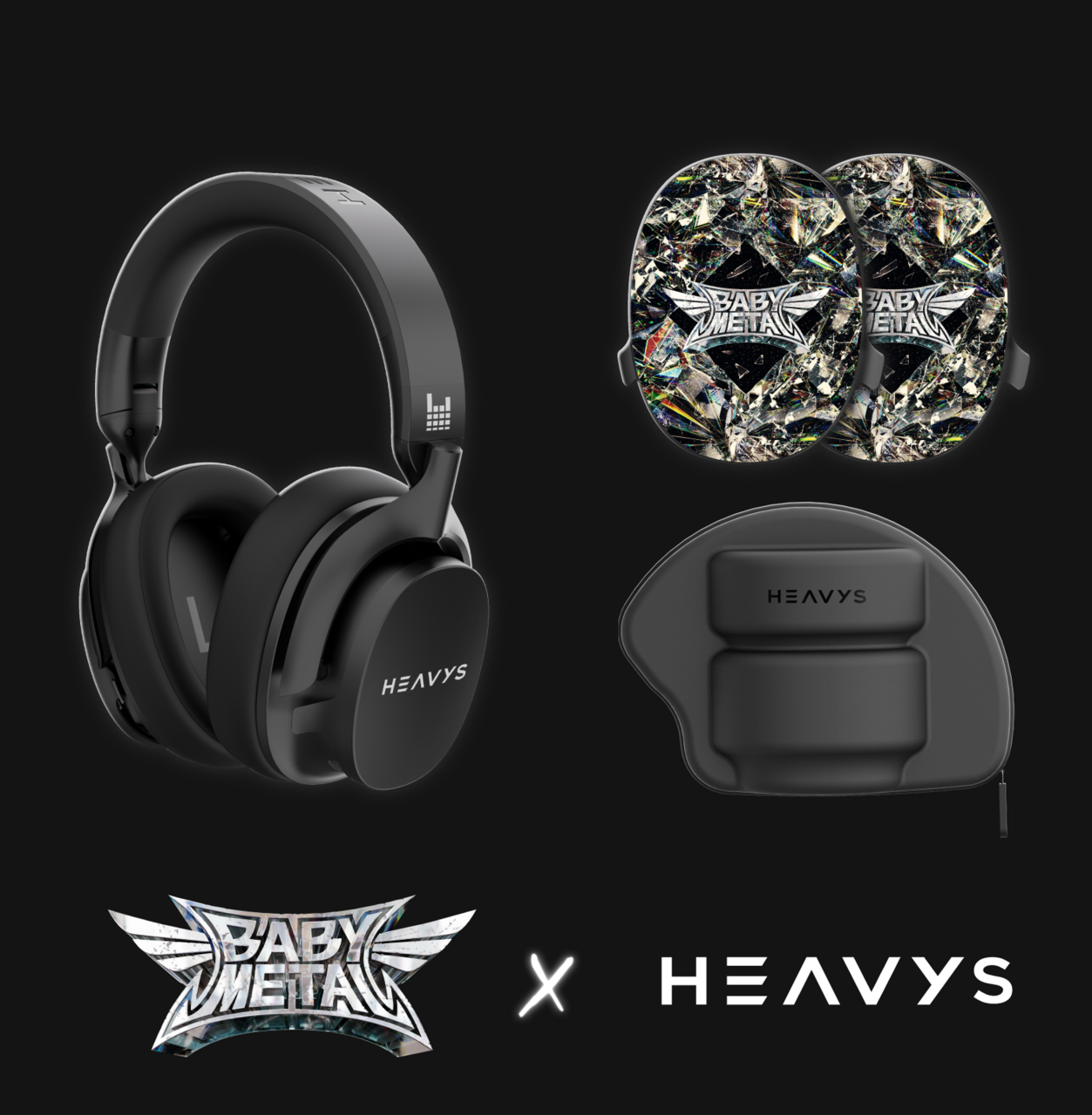 BABYMETAL OFFICIAL 'METAL FORTH' SHELLS