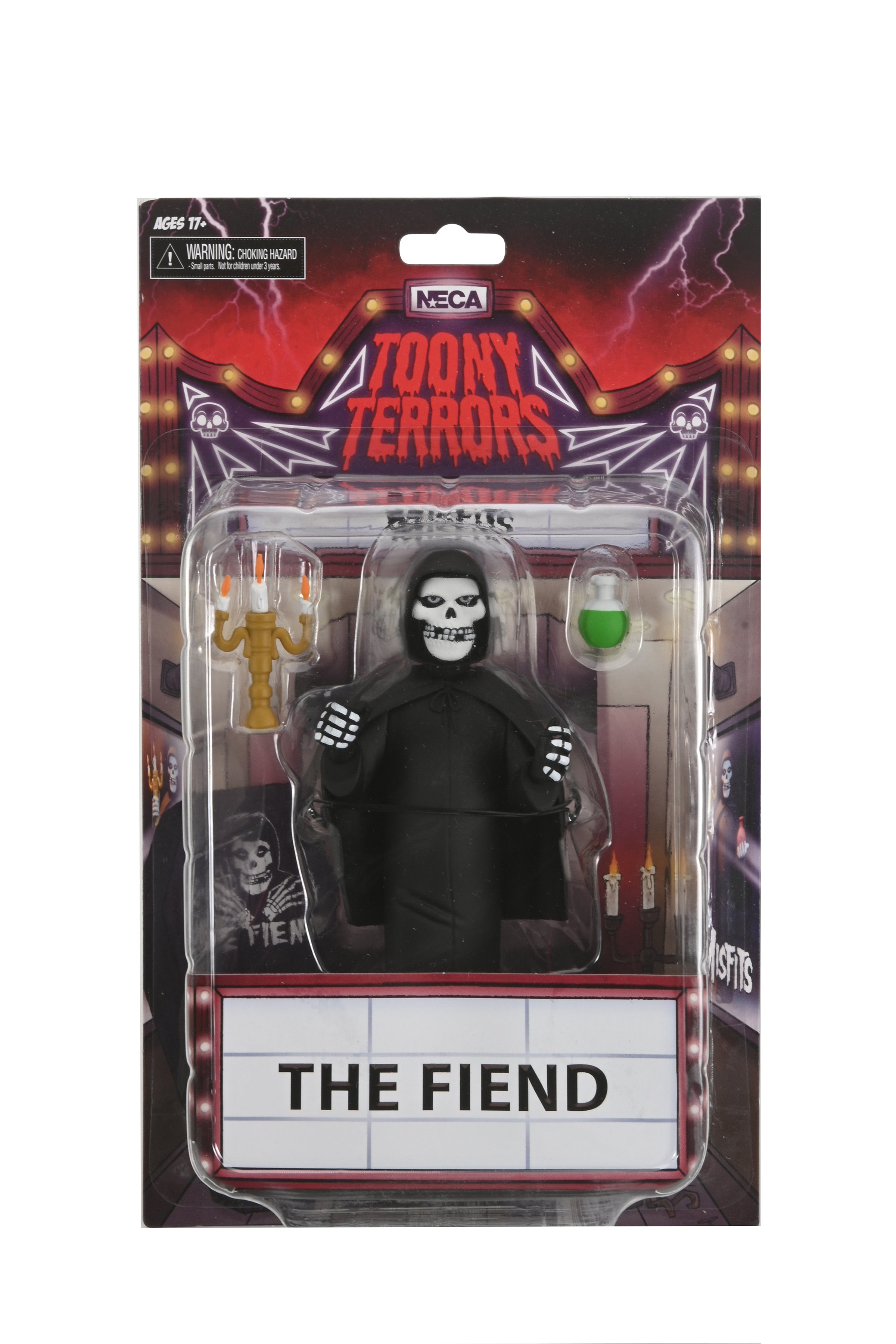 MISFITS FIEND TOONY TERRORS ACTION FIGURE (Black Robe)