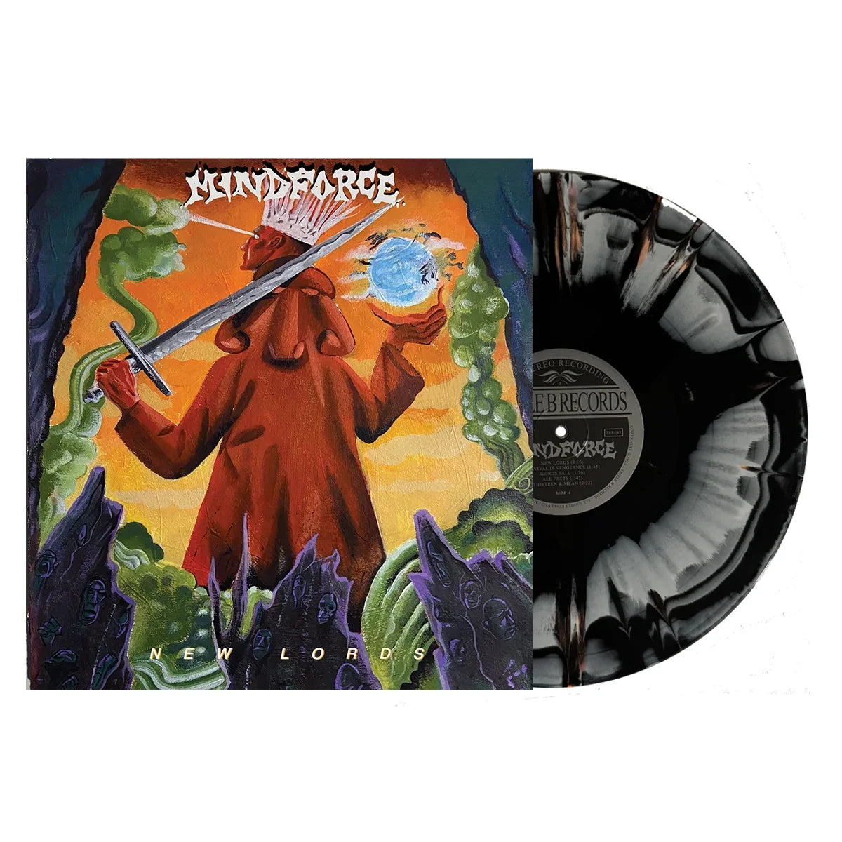 SPEED Mindforce LPセット MINDFORCE 'NEW LORDS' LP (Black/Grey/White Swirl Vinyl)