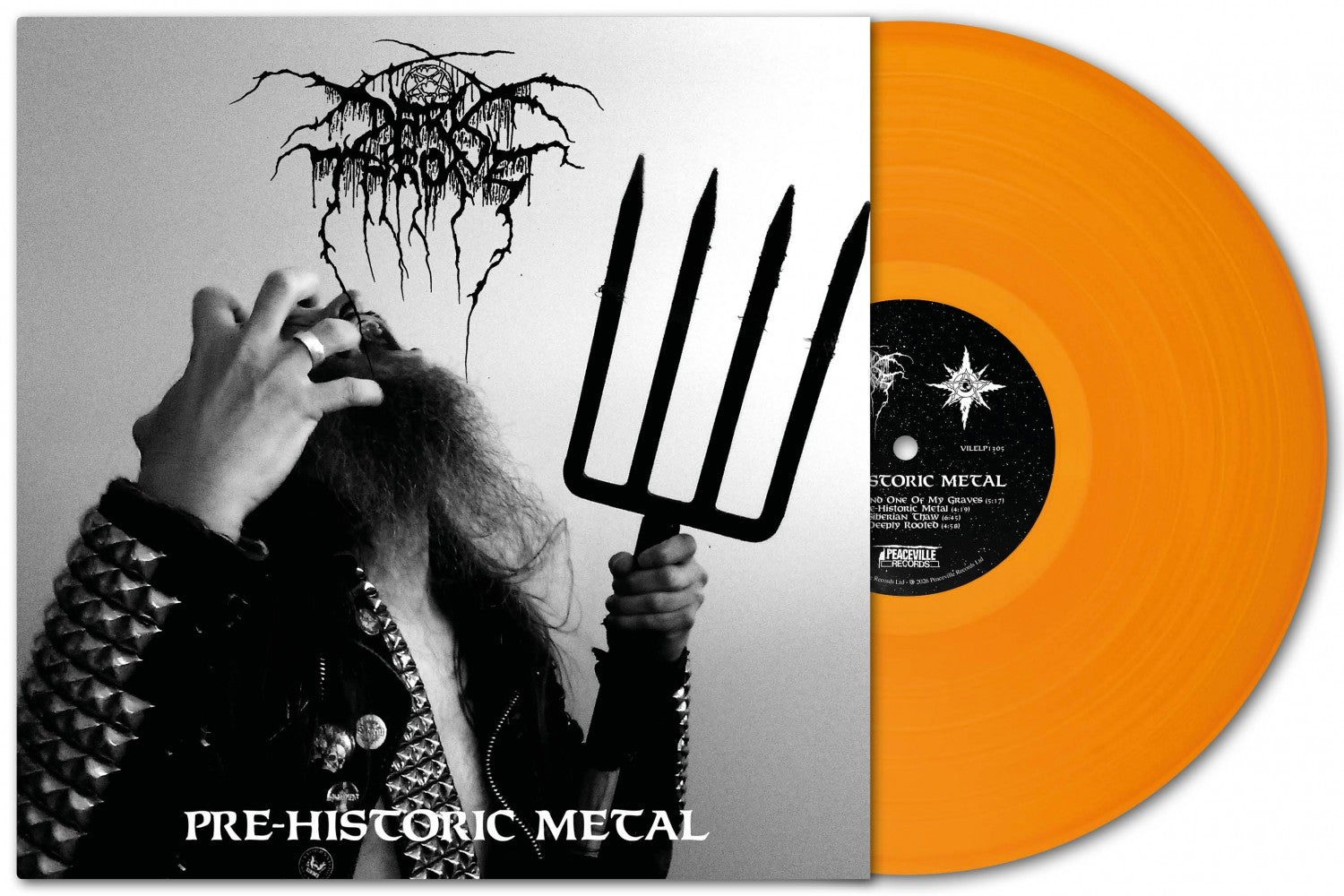 DARKTHRONE 'PRE-HISTORIC METAL' LP (Transparent Orange Vinyl)