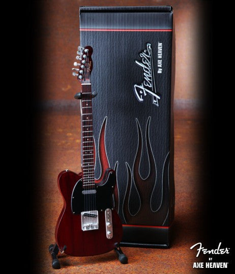 FENDER™ TELECASTER™ MINIATURE GUITAR REPLICA - ROSEWOOD FINISH - OFFICIALLY LICENSED