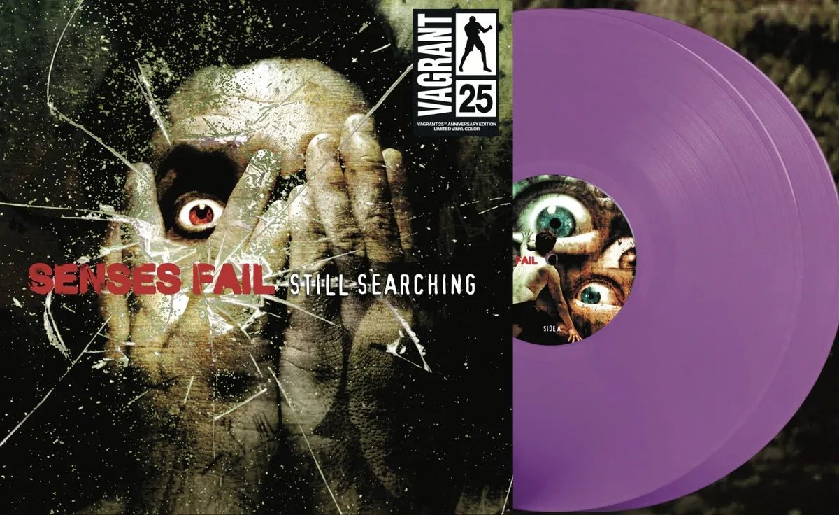 Senses Fail-Still Searching 2LP Magenta cheapest Colored Vinyl