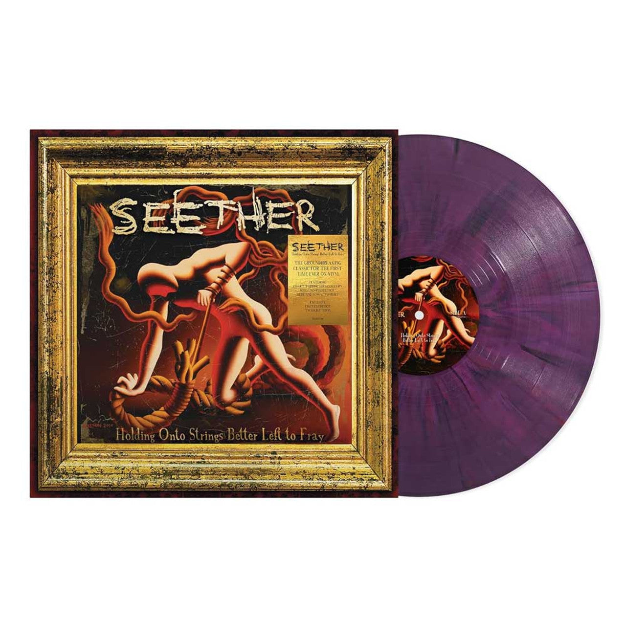 Seether Holding Onto Strings Better Left To Fray Limited Edition LP Twilight