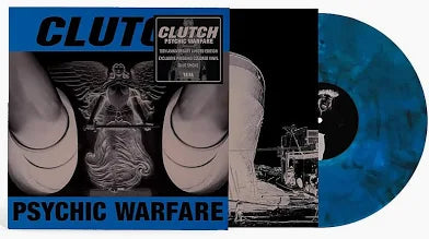 CLUTCH 'PSYCHIC WARFARE' LP (10th Anniversary, Blue Smoke Vinyl)