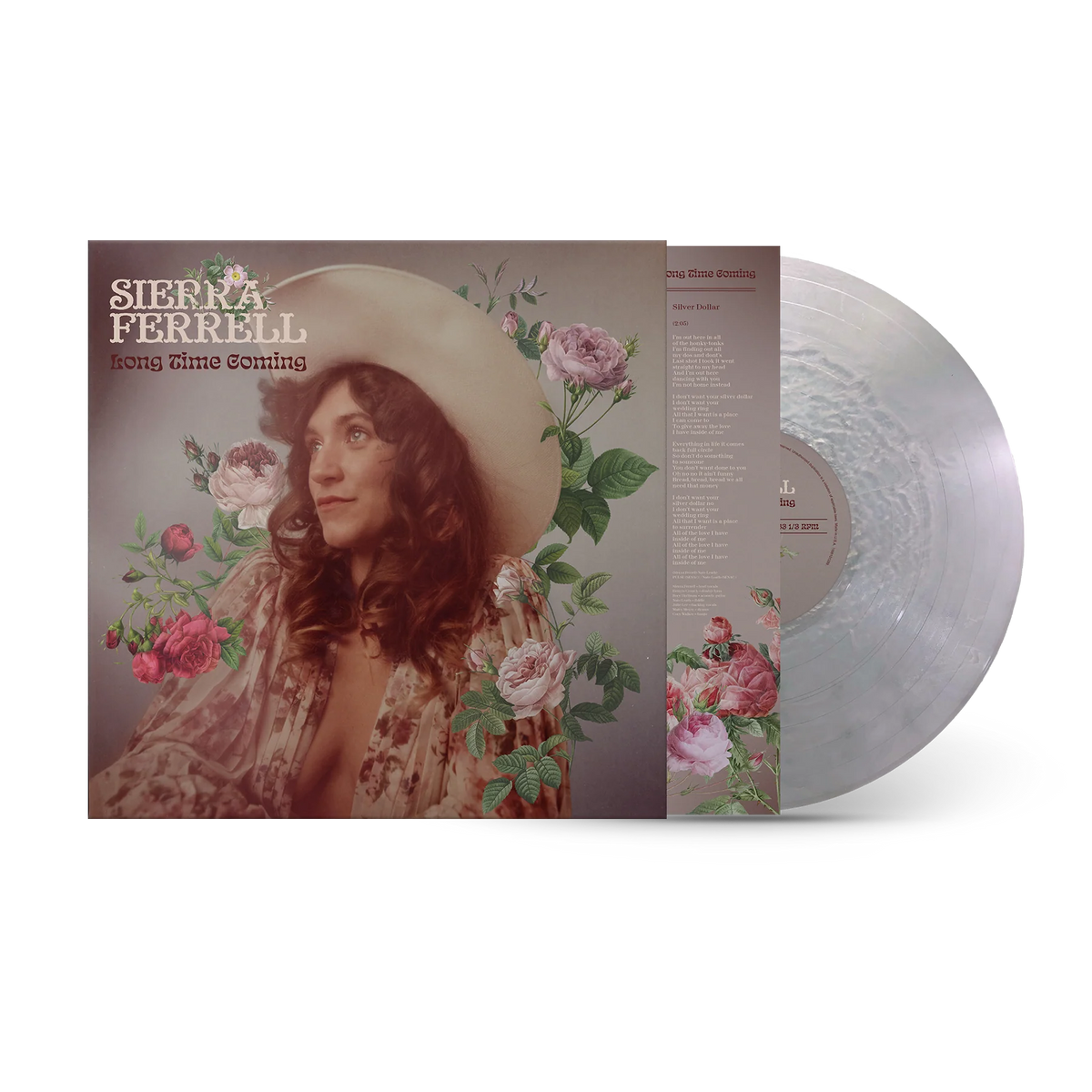 Sierra Ferrell Long Time Coming LP Silver Dollar Vinyl