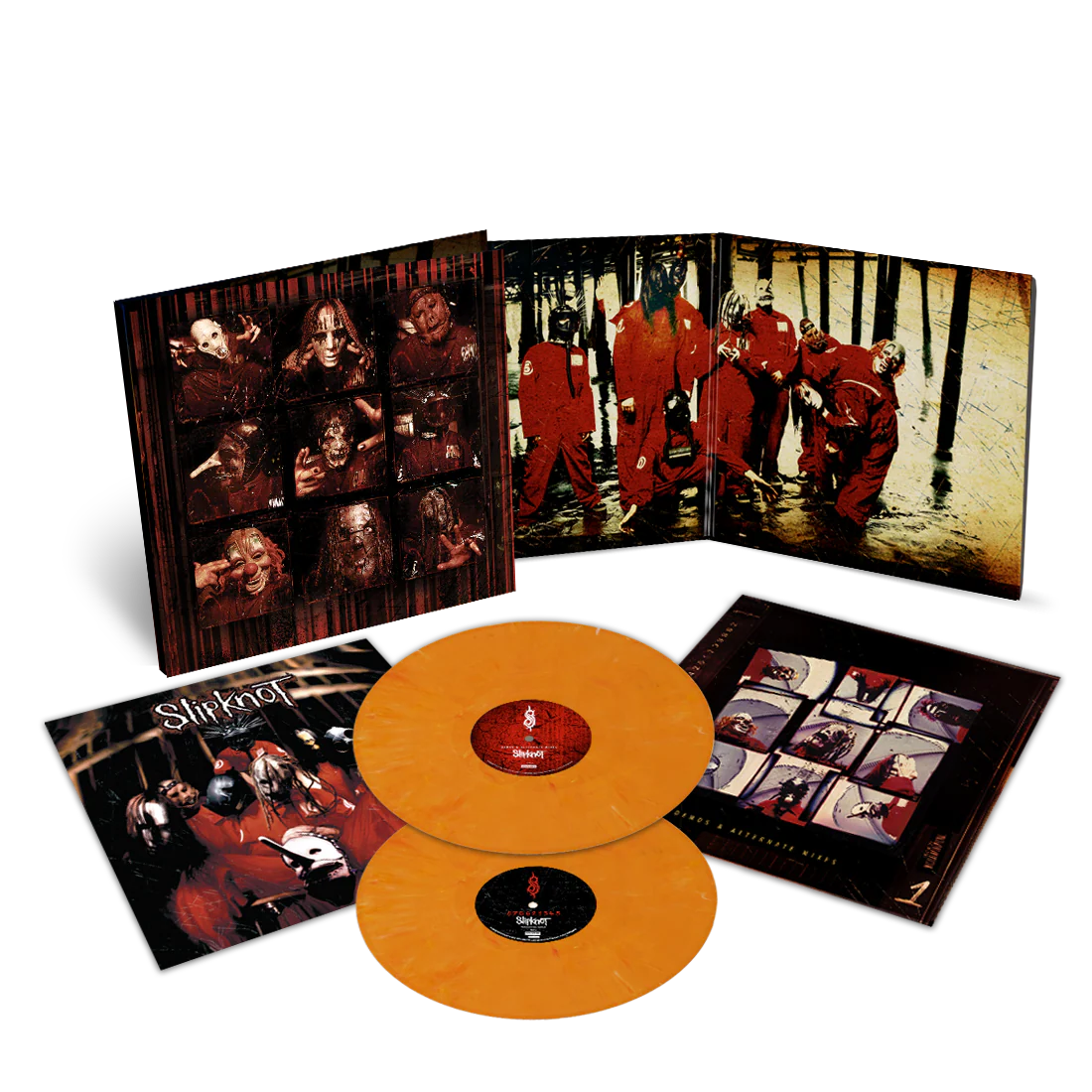 SLIPKNOT 'SLIPKNOT' 2LP (25th Anniversary Edition, Citrus Vinyl)