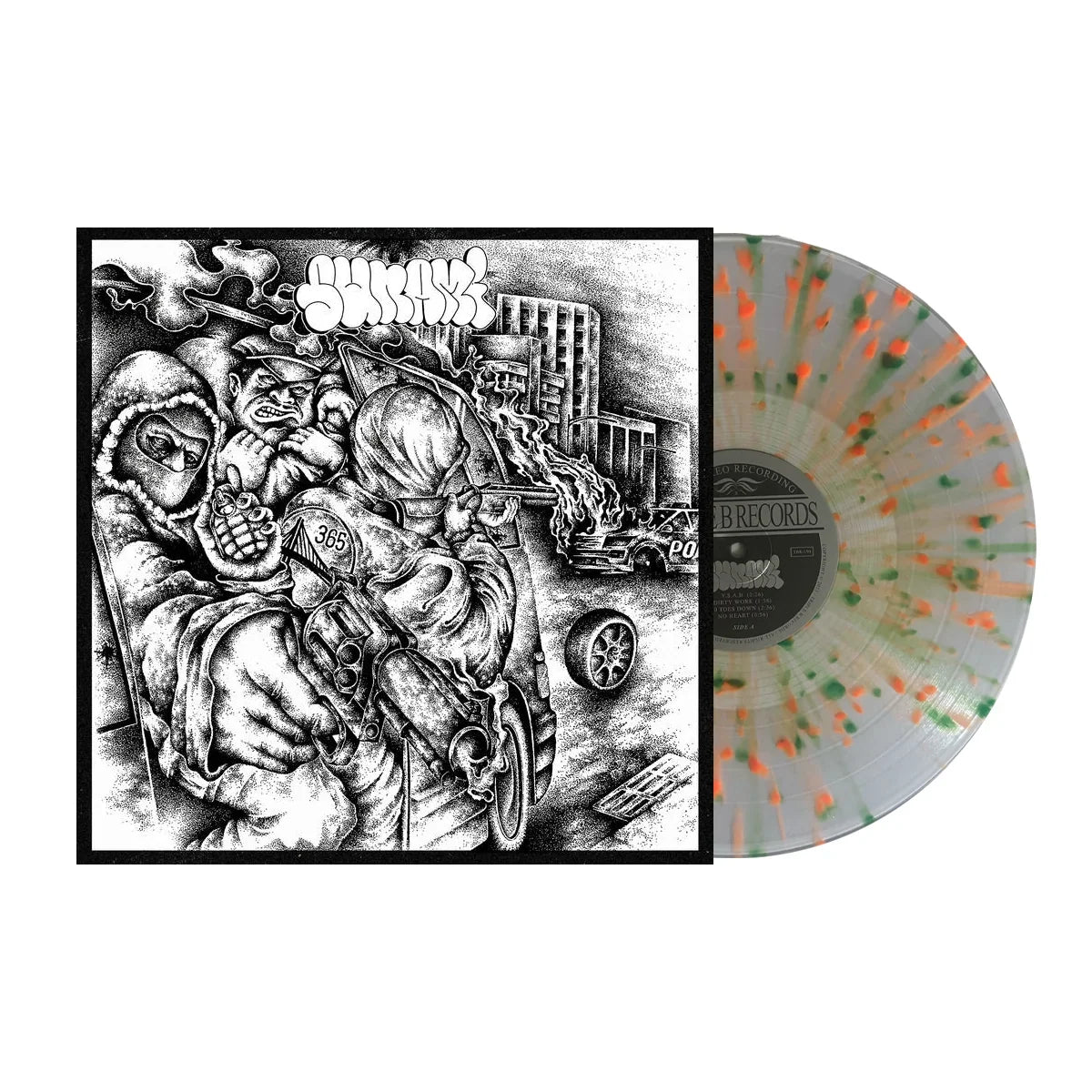 SUNAMI 'SUNAMI' LP (Green/Neon Orange Splatter Vinyl)
