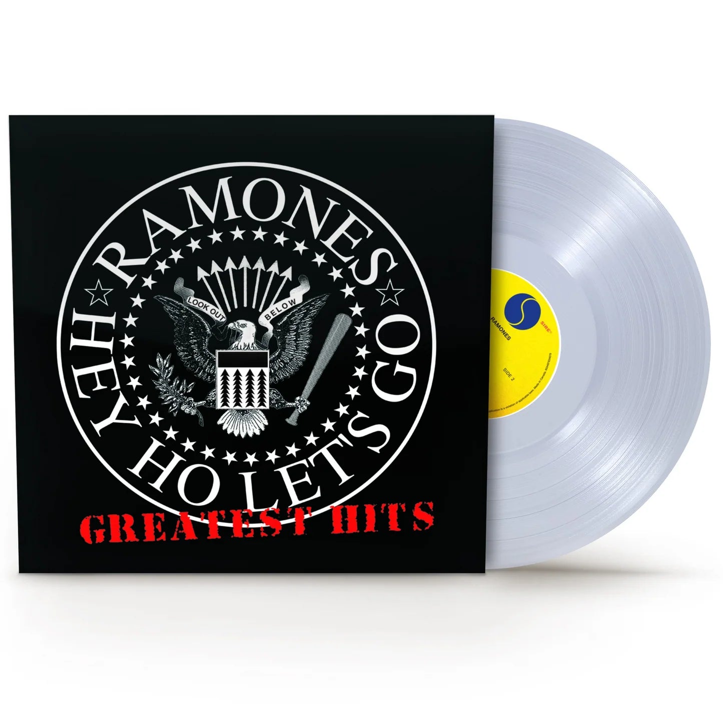 RAMONES 'GREATEST HITS' LP (Clear Vinyl)