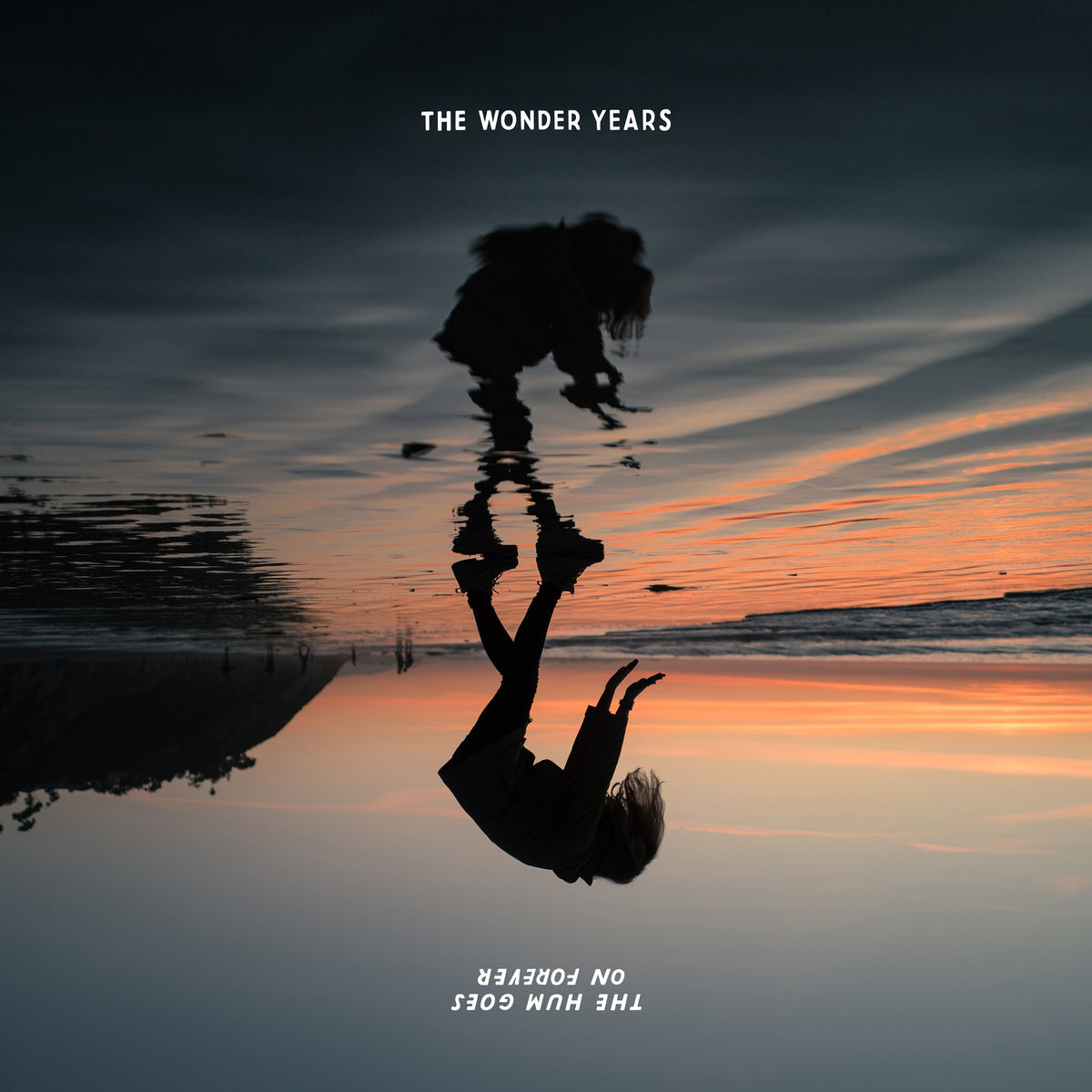 THE WONDER YEARS 'THE HUM GOES ON FOREVER' LIMITED ORANGE, BONE, & BLUE SWIRL LP ' ONLY 300 MADE