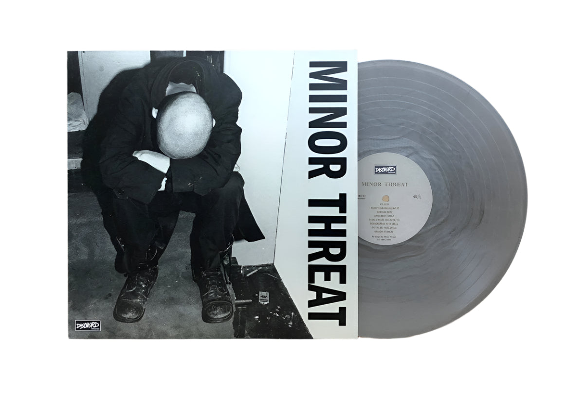 MINOR THREAT 'FIRST 2 7"s' (Self Titled) 12" EP (Silver Vinyl)