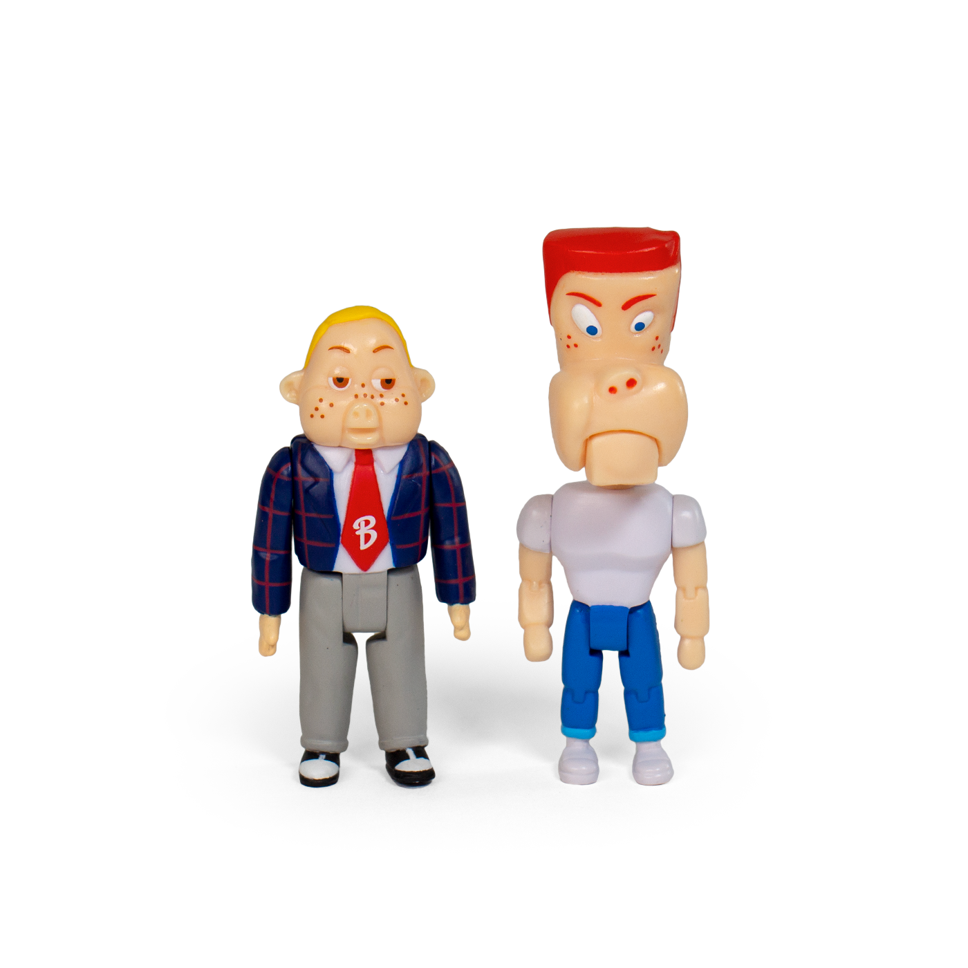 PEE-WEE'S PLAYHOUSE REACTION FIGURE - RANDY & BILLY BALONEY