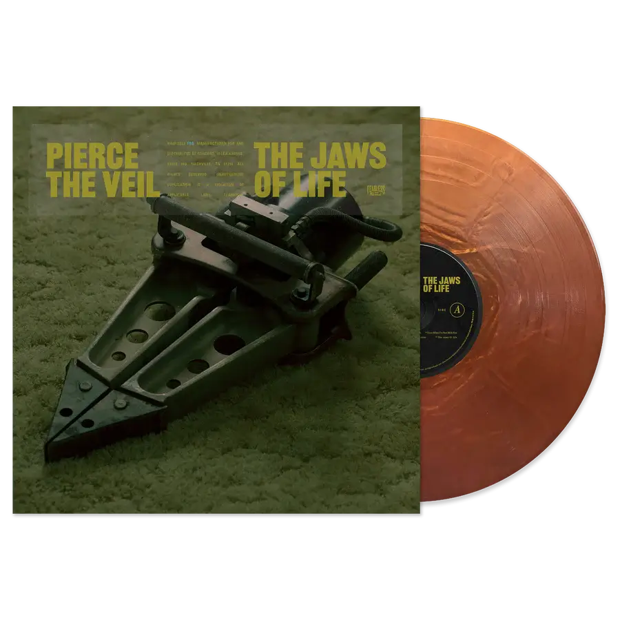 PIERCE THE VEIL ‘THE JAWS OF LIFE’ LP (Limited Edition – Only 500 made, Metallic Copper Vinyl)