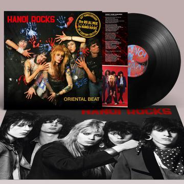 HANOI ROCKS 'ORIENTAL BEAT: 40TH ANNIVERSARY RE(AL)MIX' LP