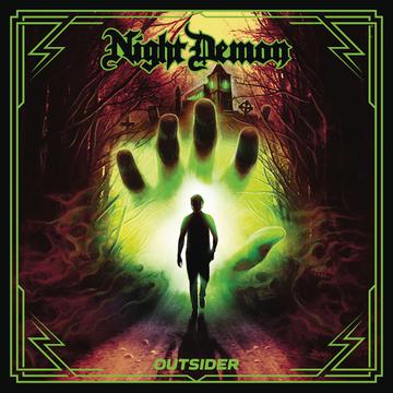 NIGHT DEMON 'OUTSIDER' LP (Coke Bottle Clear Vinyl)