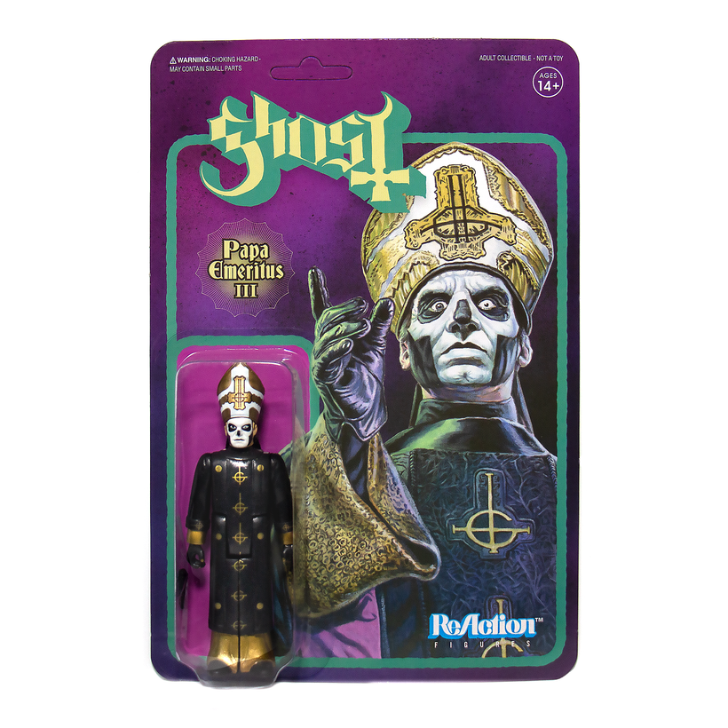 ☠︎ Ghost Band ReAction store Figures Papa Emeritus III. ☠︎