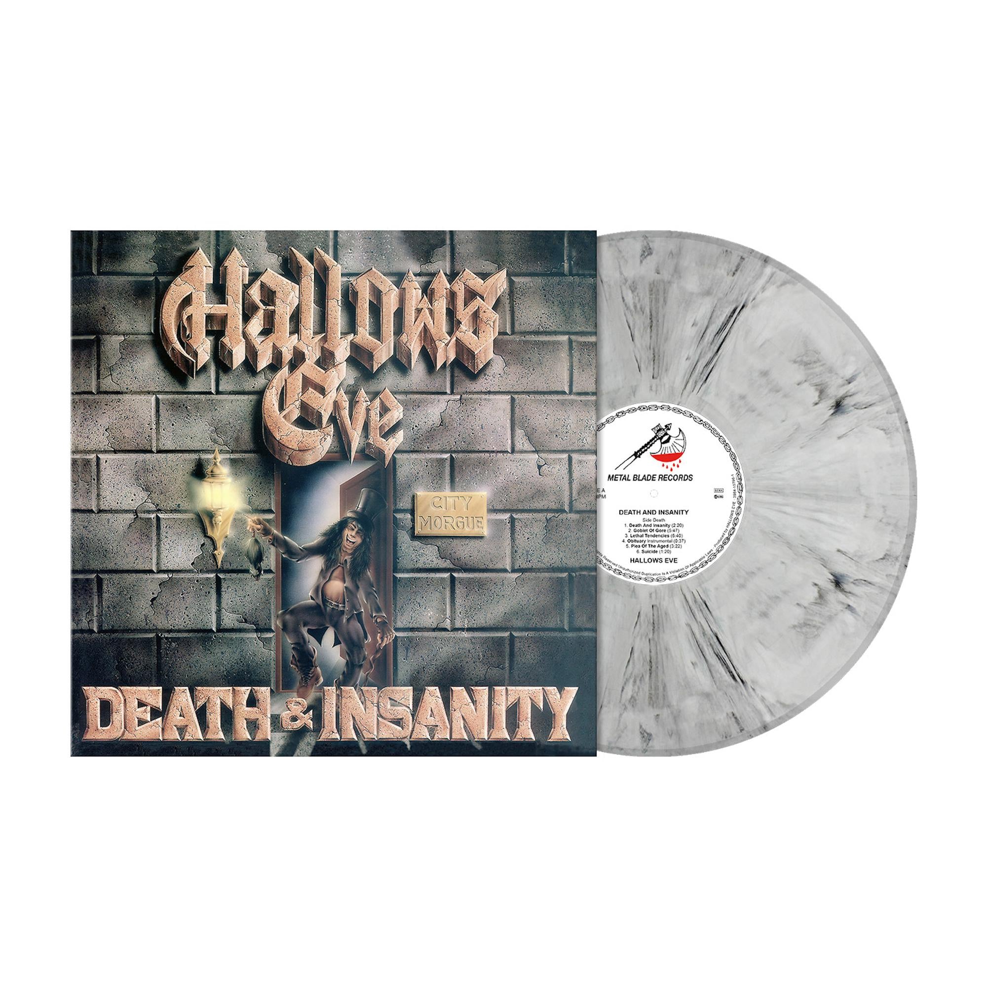 HALLOWS EVE 'DEATH AND INSANITY' LP (Colored Vinyl)