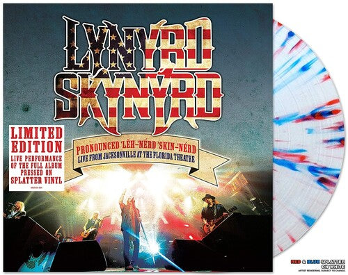 LYNYRD SKYNYRD 'PRONOUNCED 'LEH-NÉRD 'SKIN-ENÉRD - LIVE FROM JACKSONVILLE AT THE FLORIDA THEATRE' LP (Red, White and Blue Vinyl)