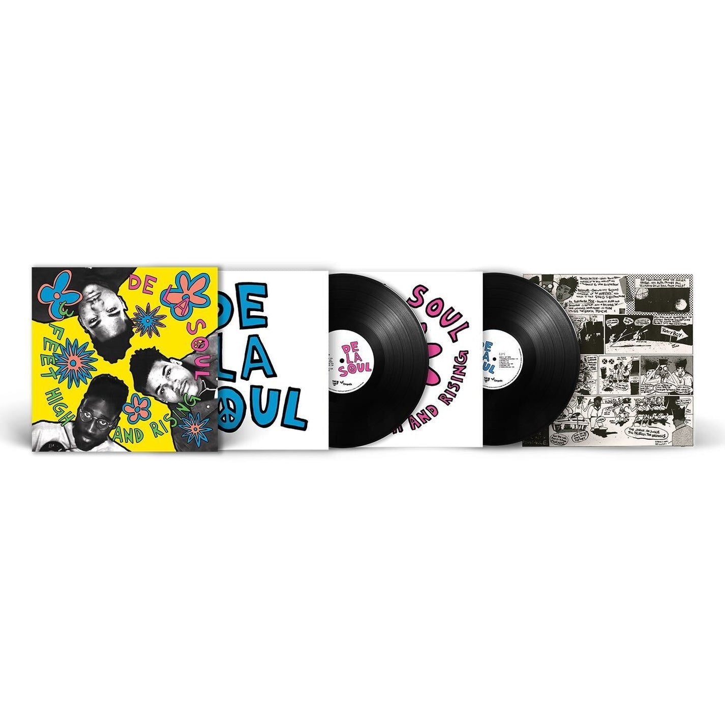 DE LA SOUL '3 FEET HIGH AND RISING' 2LP
