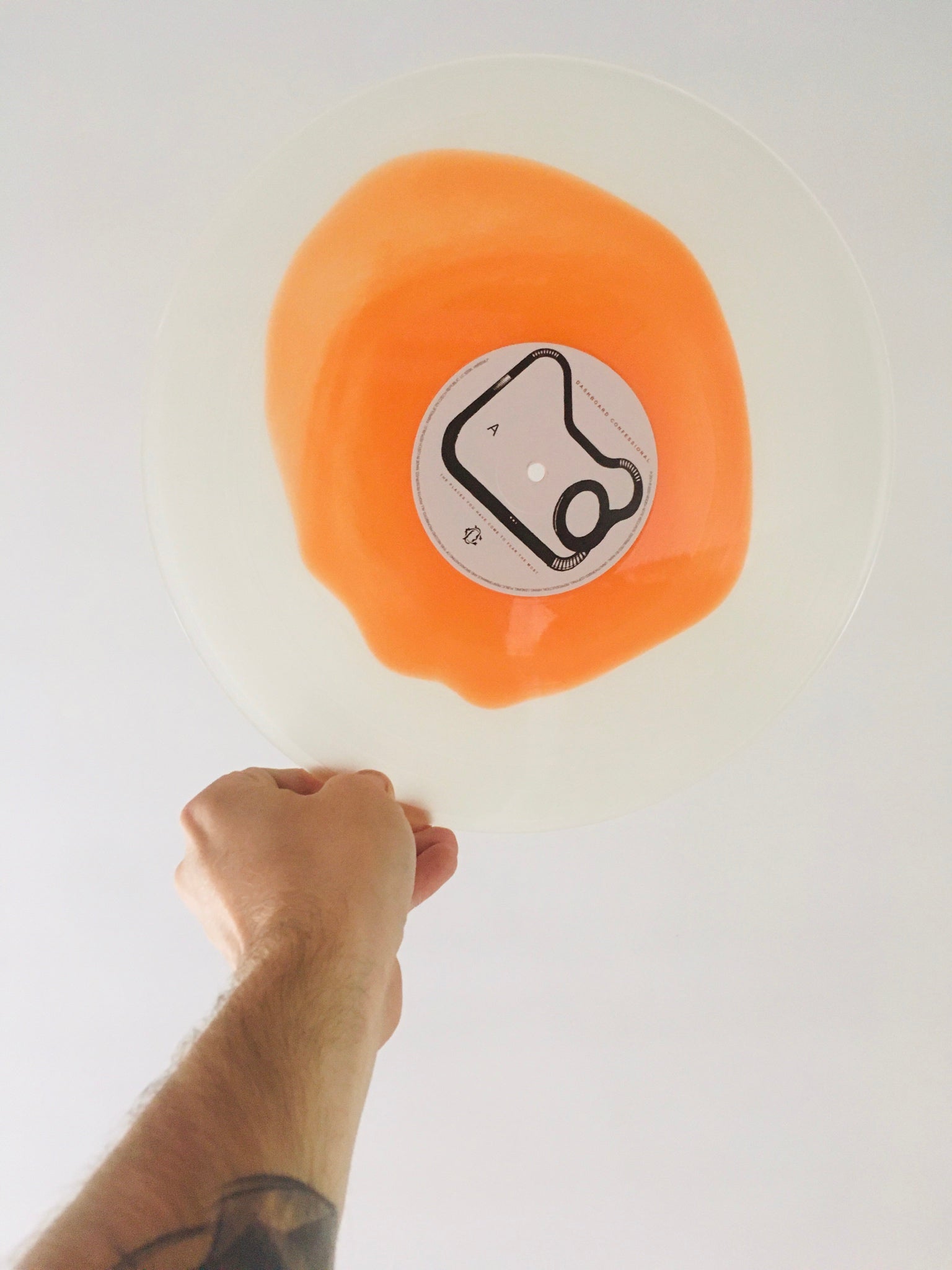 DASHBOARD CONFESSIONAL 'THE PLACES YOU HAVE COME TO FEAR THE MOST' LP (Orange, Cloudy Clear Vinyl)