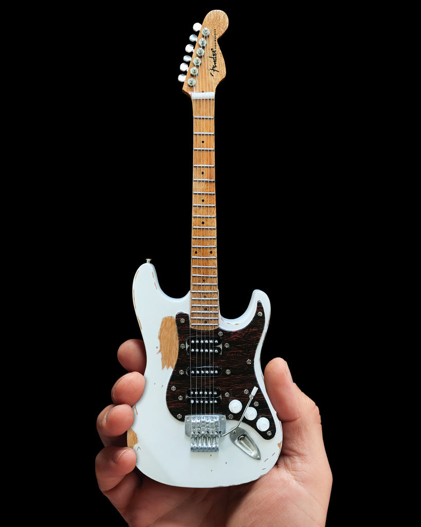 MOTLEY CRUE - MICK MARS - VINTAGE FENDER STRAT MINI GUITAR