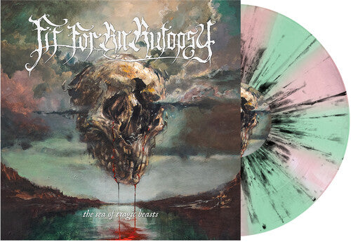 FIT FOR AN AUTOPSY 'SEA OF TRAGIC BEASTS' LP (Mint Green Pink Black Splatter Vinyl)