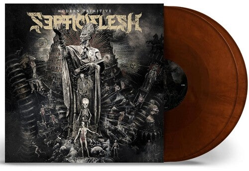 SEPTICFLESH 'MODERN PRIMITIVE' LP (Brown & Black Marbled Vinyl)