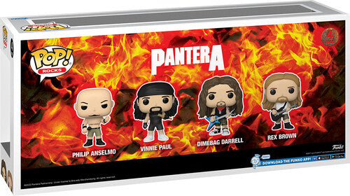Pre-Order) Funko Pop! Rocks: Pantera 4 Pack – Box Of Pops