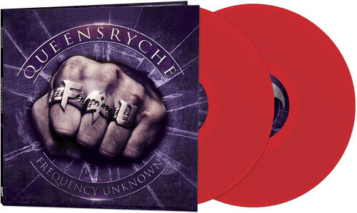 QUEENSRYCHE 'FREQUENCY UNKNOWN' LP (Red Vinyl)