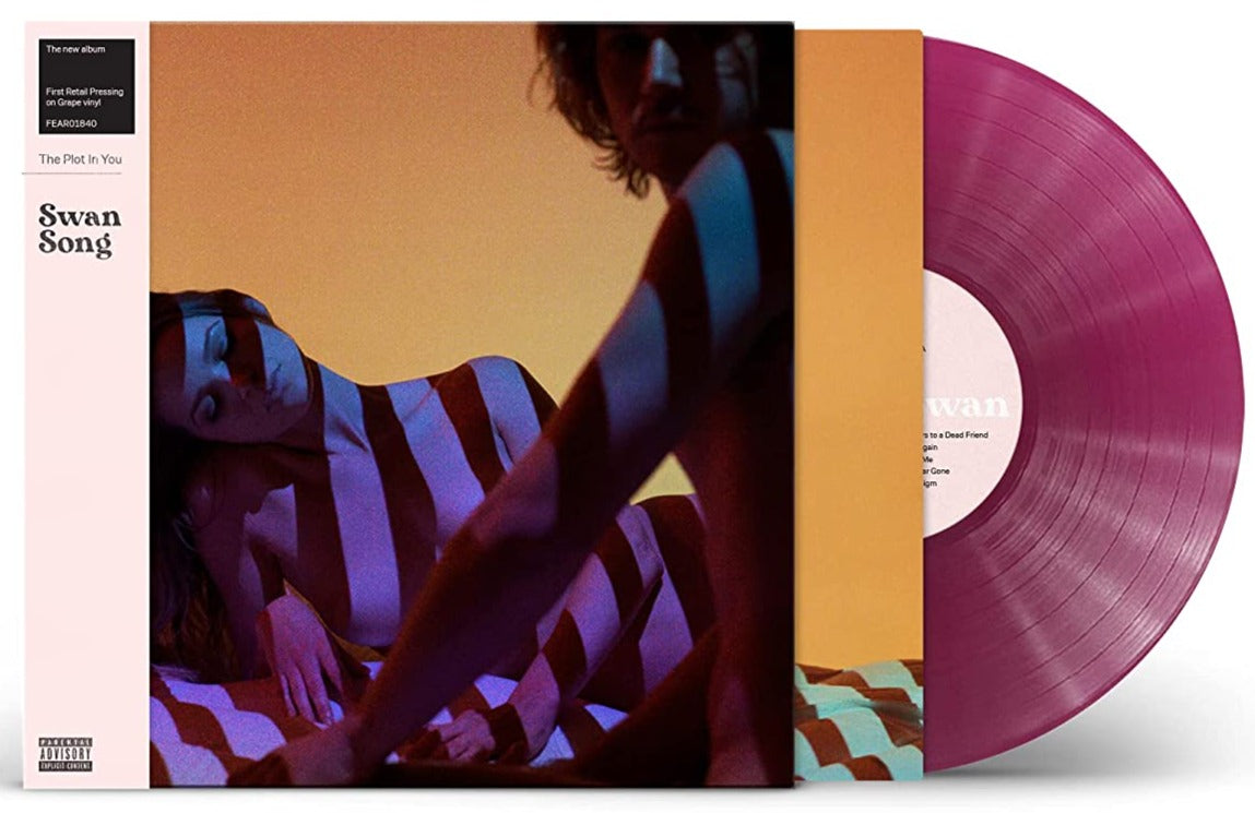 THE PLOT IN YOU 'SWAN SONG' GRAPE LP
