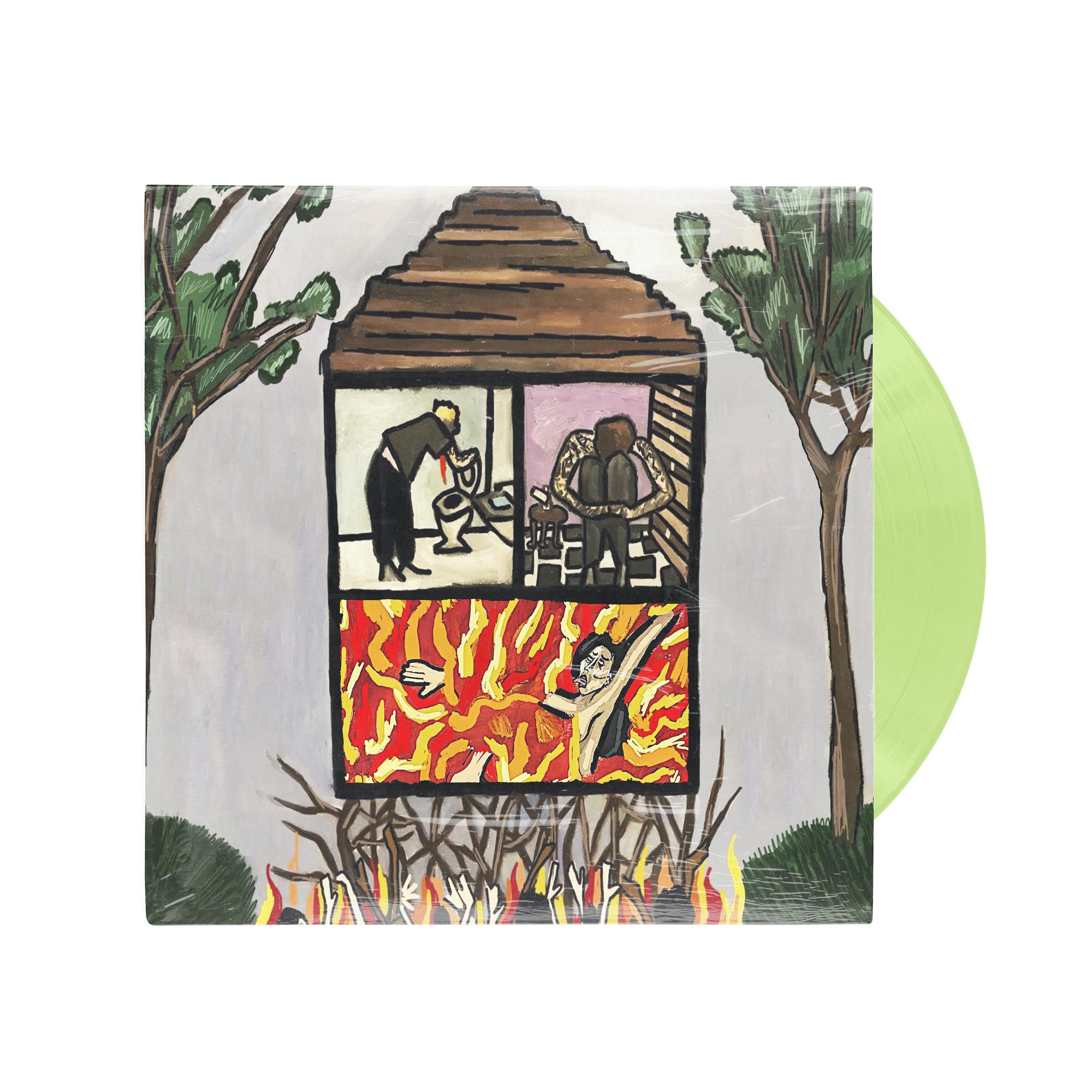 $UICIDEBOY$ 'LONG TERM EFFECTS OF SUFFERING' LP (Glow Green Vinyl)