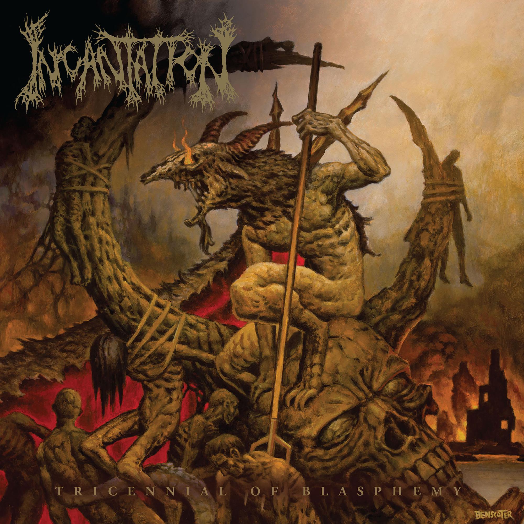 INCANTATION 'TRICENNIAL OF BLASPHEMY' 3LP (Blood Red Vinyl)