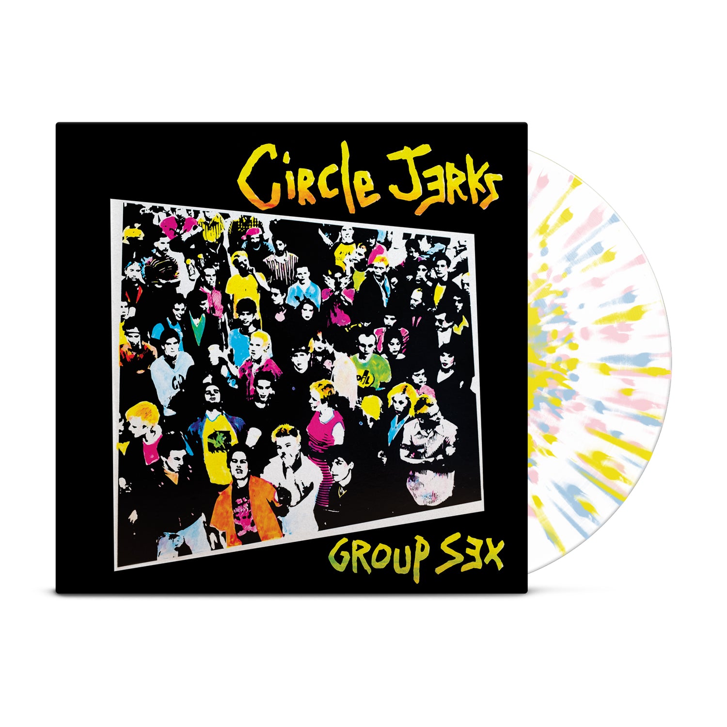 CIRCLE JERKS ‘GROUP SEX’ SPLATTER LP