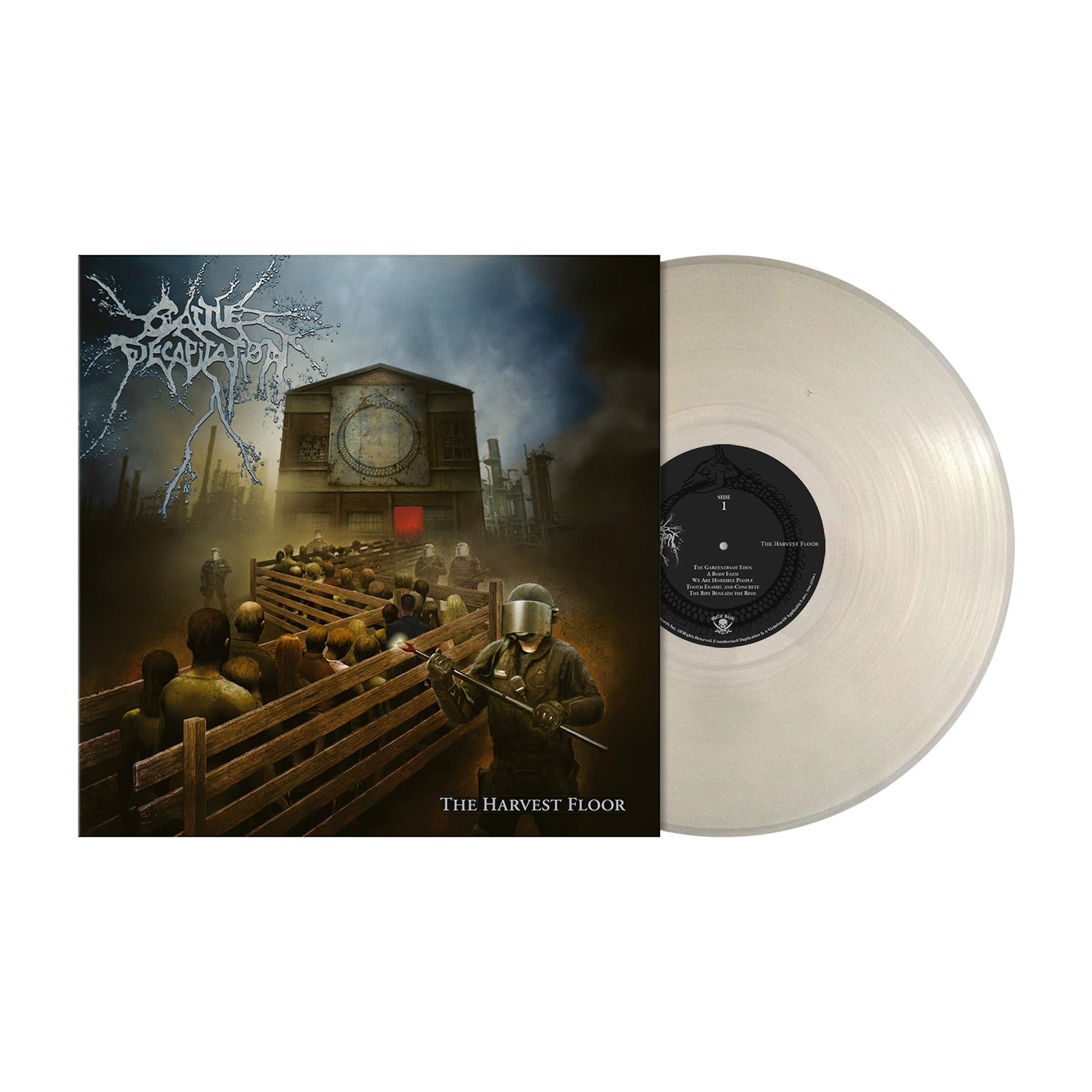 CATTLE DECAPITATION 'THE HARVEST FLOOR' LP (Clear Vinyl)