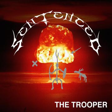 SENTENCED 'THE TROOPER' (Orange Marbled, Crystal Transparent Vinyl)