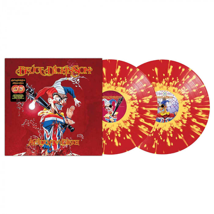 BRUCE DICKINSON 'ACCIDENT OF BIRTH' 2LP (Limited 25th Anniversary Edit