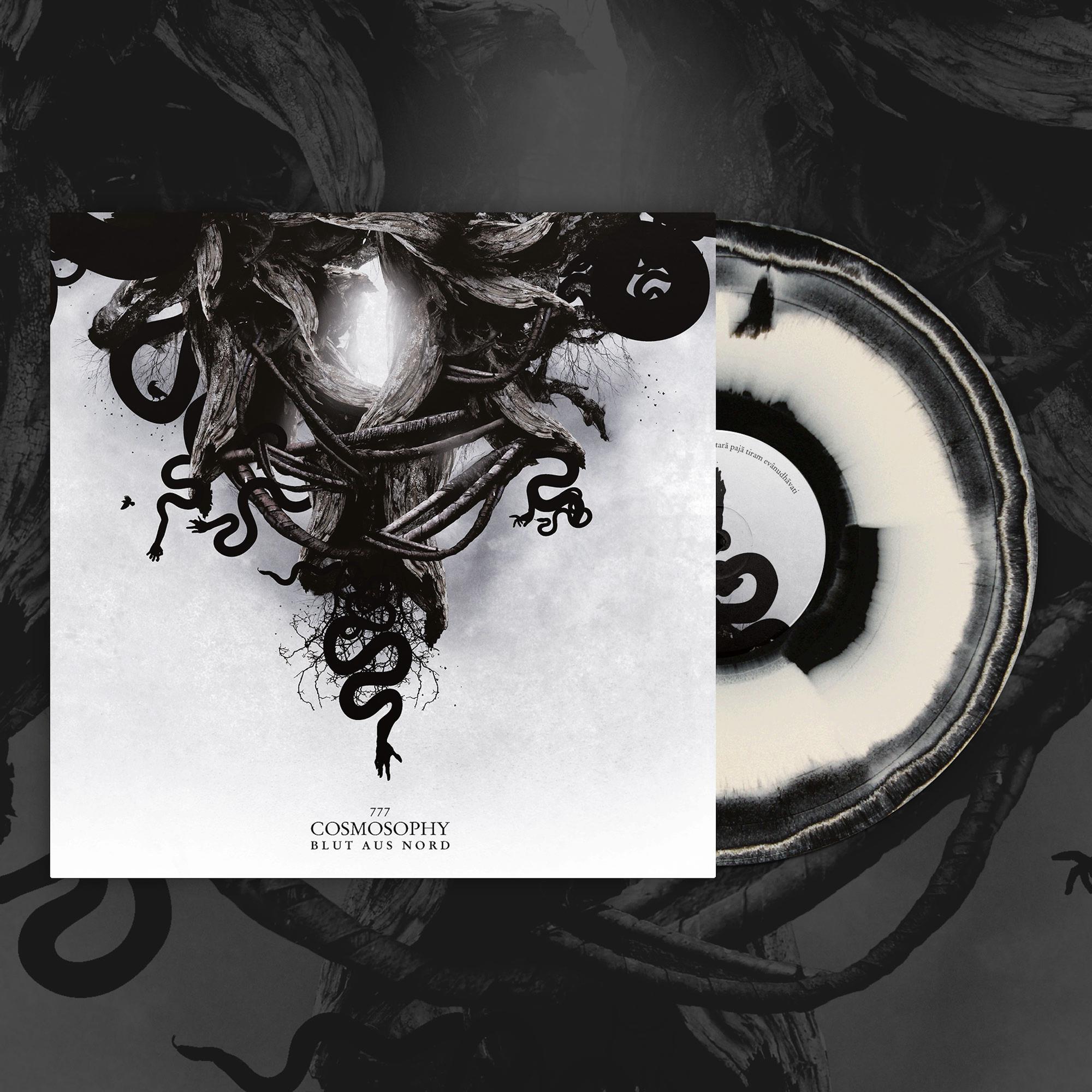 BLUT AUS NORD '777 - COSMOSOPHY' LP (Black/White Merge Vinyl)