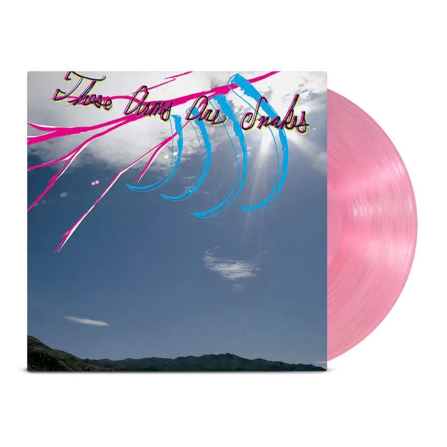 THESE ARMS ARE SNAKES 'EASTER' LIMITED-EDITION TRANSLUCENT PINK LP — ONLY 300 MADE