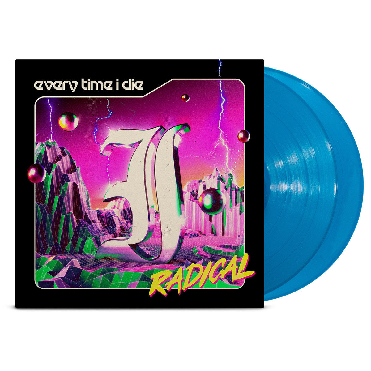 EVERY TIME I DIE ‘RADICAL’ 2LP (Limited Edition – Only 350 Made, Opaque Turquoise Vinyl)