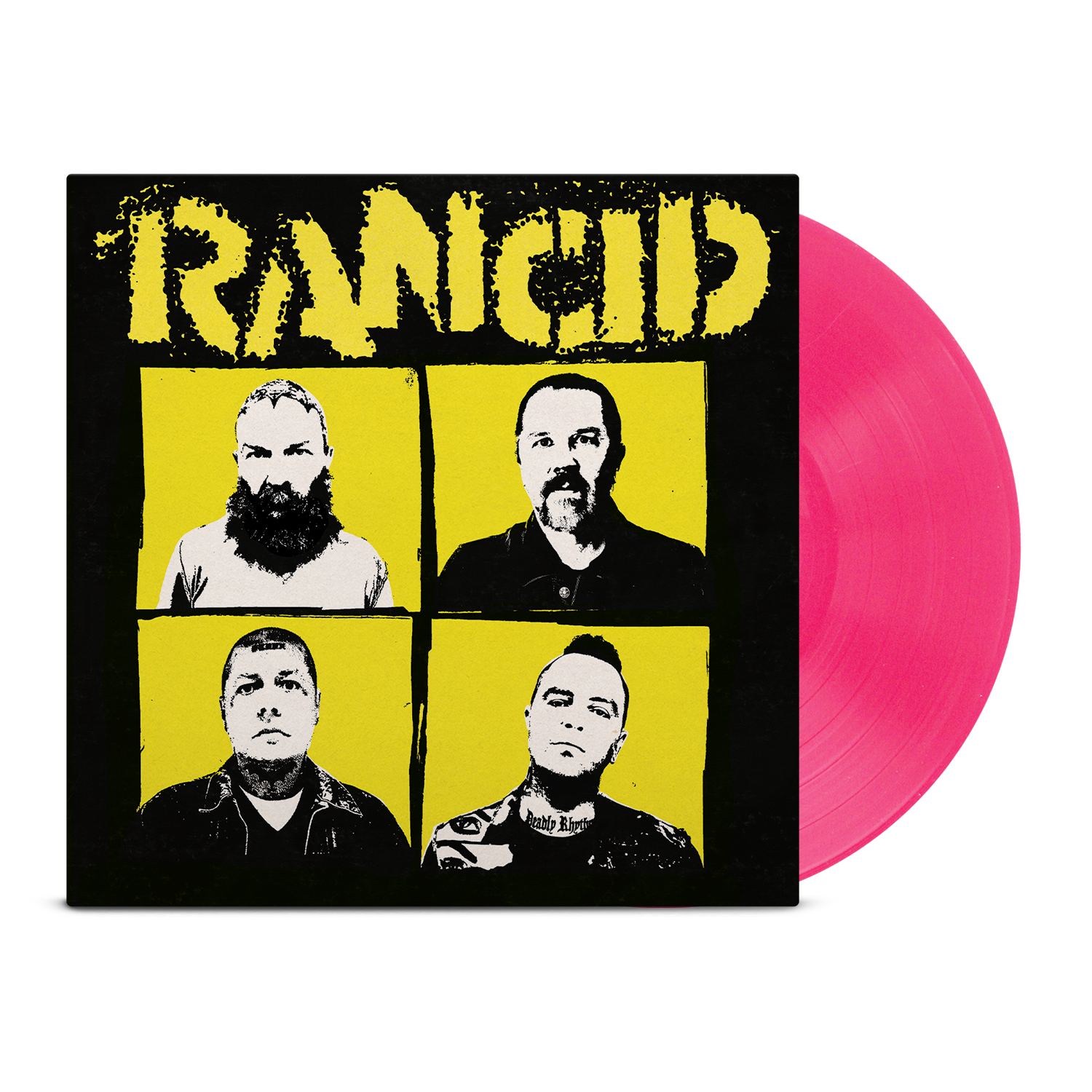 RANCID ‘TOMORROW NEVER COMES’ LP (Limited Edition – Only 500 made, Opaque Neon Pink Vinyl)