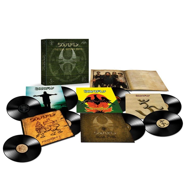 SOULFLY 'THE SOUL REMAINS INSANE: THE STUDIO ALBUMS 1998 TO 2004' LP B