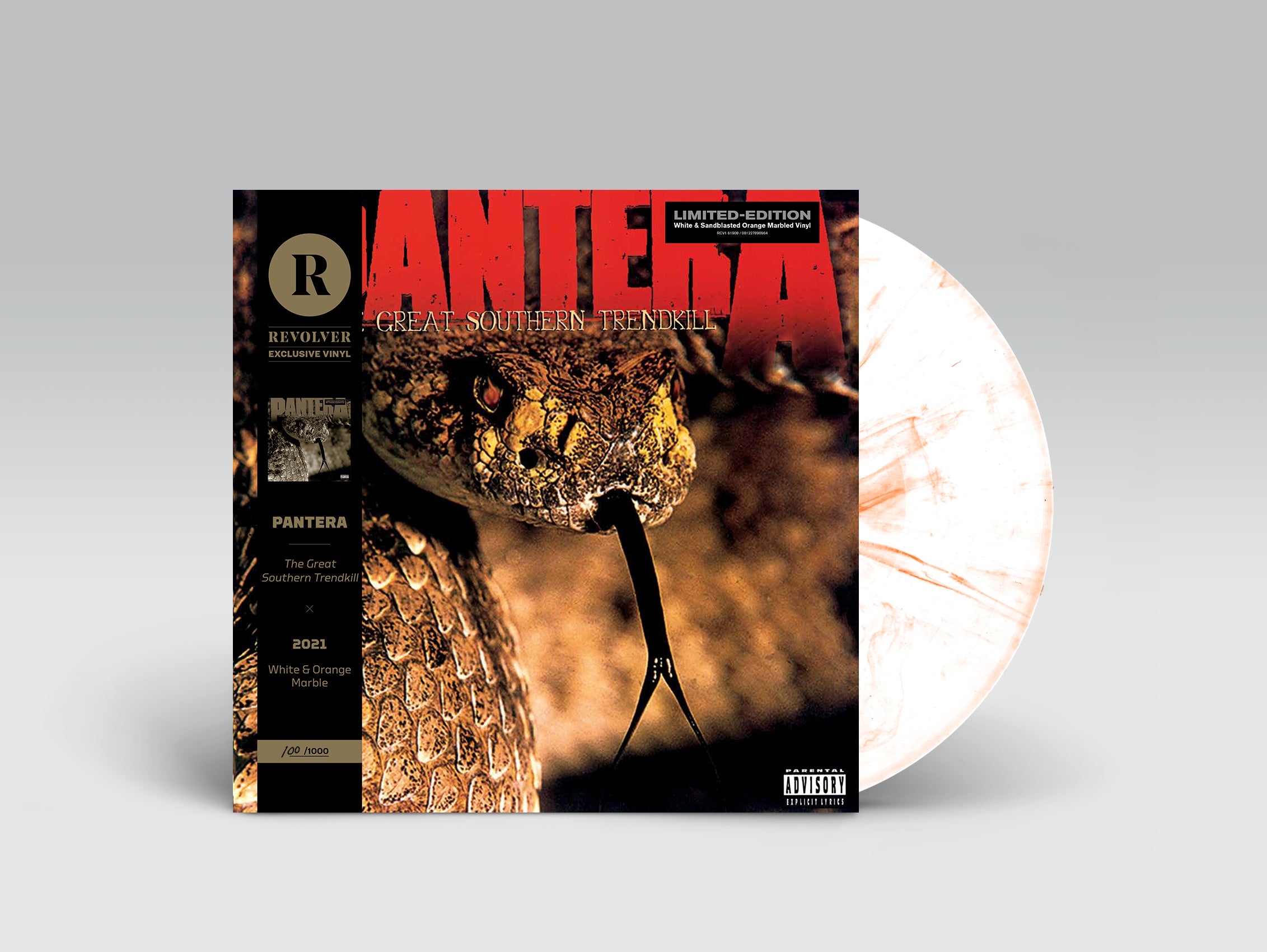 PANTERA – 5 LP AND SLIPCASE COLLECTOR'S BUNDLE