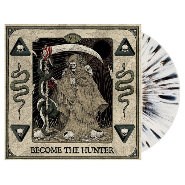 SUICIDE SILENCE 'BECOME THE HUNTER' LP (Bone w/Black Splatters Vinyl)