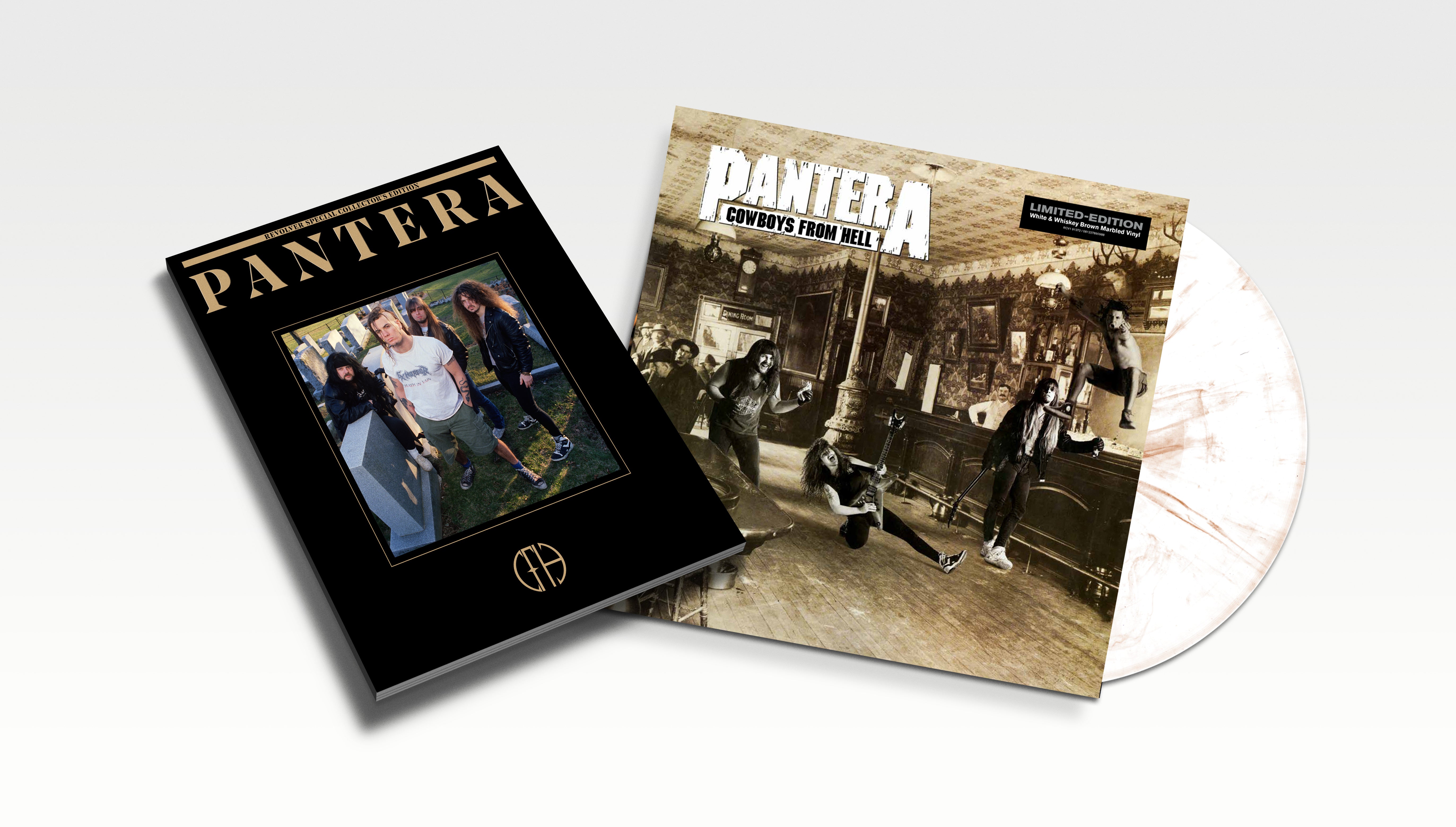 PANTERA 'COWBOYS FROM HELL' – LP + BOOK OF PANTERA SPECIAL COLLECTOR'S EDITION BUNDLE